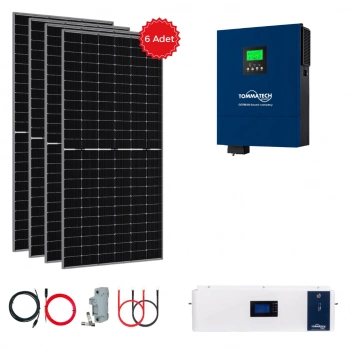 Tommatech 6.2 kW L Hazır Solar Paket
