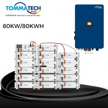 TommaTech Modüler Tip 80KW-80KWH Güç ve Enerji Depolama