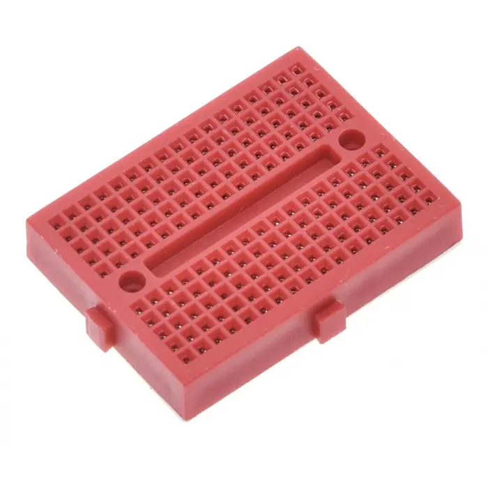 170 Noktalı Kırmızı Mini Breadboard