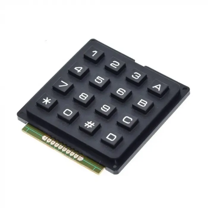 4×4 Siyah Tuş Takımı