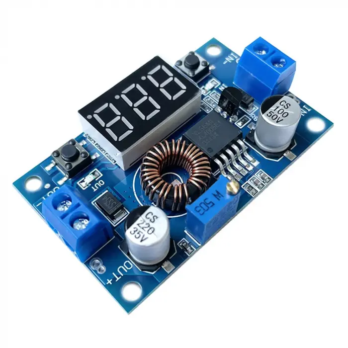 5A 75W XL4015 Ayarlanabilir DC-DC Voltaj Düşürücü Modülü