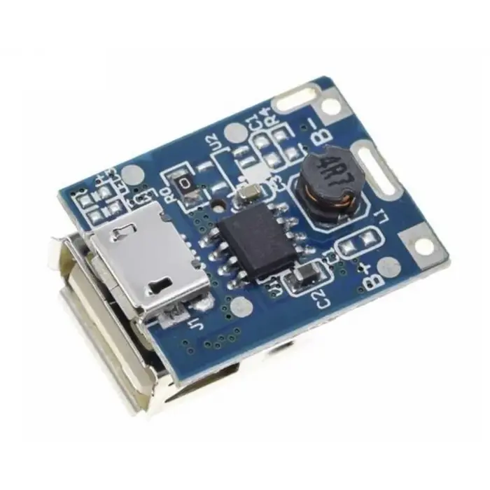 5V Gerilim Yükseltici Lityum Batarya Şarj Modülü