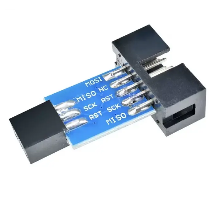 AVRISP USBASP STK500 için 10 Pin i 6 Pin e Dönüştürücü Kart