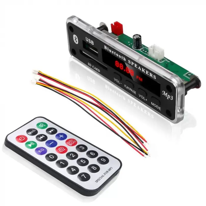 Bluetooth MP3 Çözücü Modülü