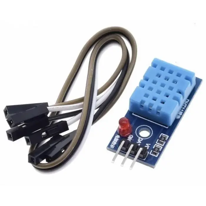DHT11 Sıcaklık ve Nem Sensör Modülü(LEDli)