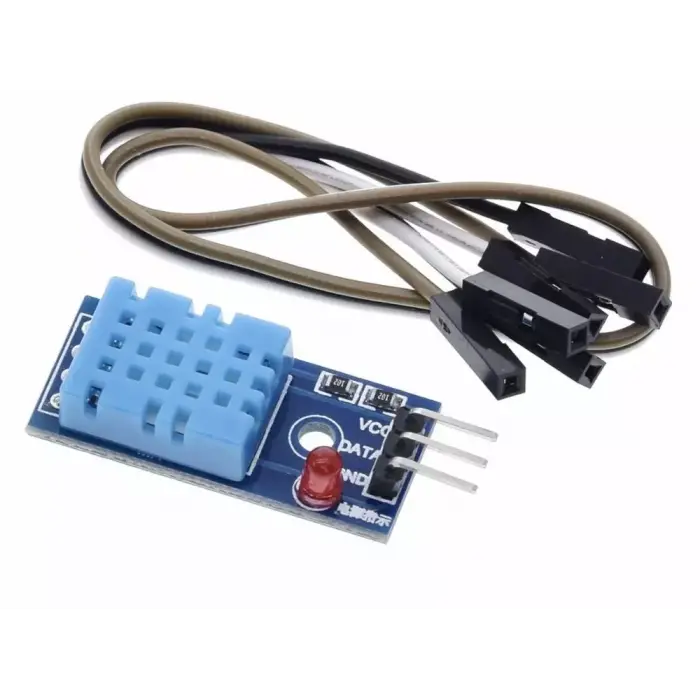 DHT11 Sıcaklık ve Nem Sensör Modülü(LEDli)