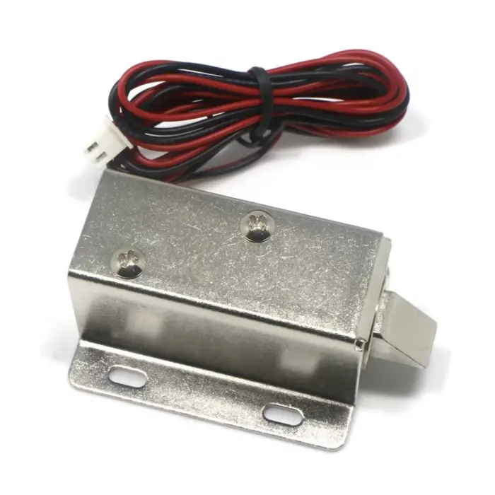 Elektronik Dolap Kapısı Kilidi için 12V DC Solenoid Elektromıknatıs