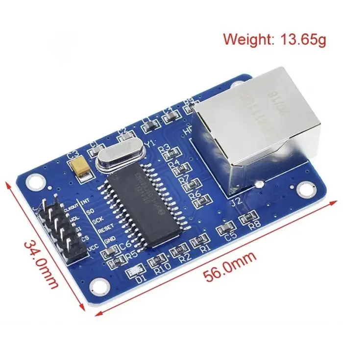 ENC28J60 Ethernet LAN Modülü