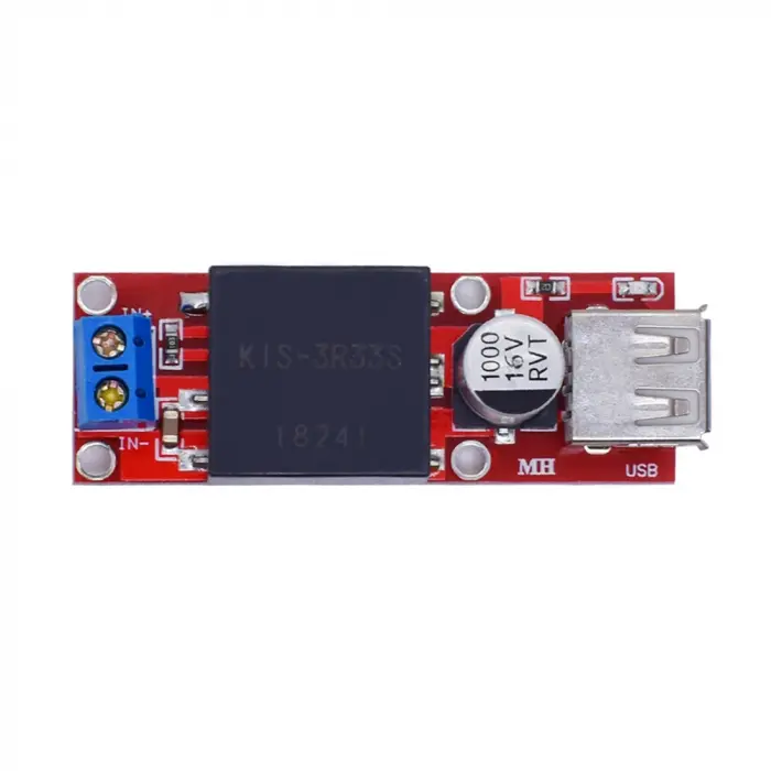 KIS2R33S USB DC 7V-24V u 5V 3A ya Dönüştürücü Modül
