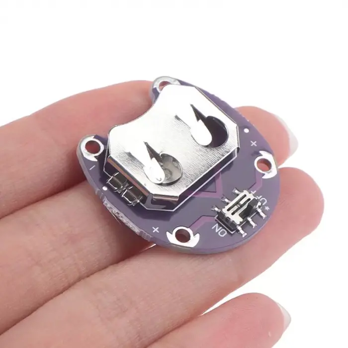 Lilypad CR2032 Batarya Takma Modülü