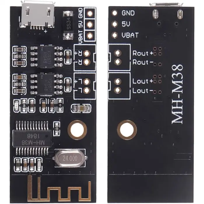 M38 BLE 4.2 Bluetooth Kayıpsız MP3 Audio Alıcı Modülü