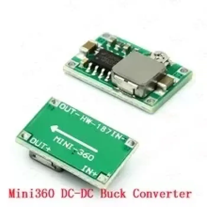 Mini 360 Çok Küçük DC-DC Gerilim Düşürücü/Azaltıcı Modülü