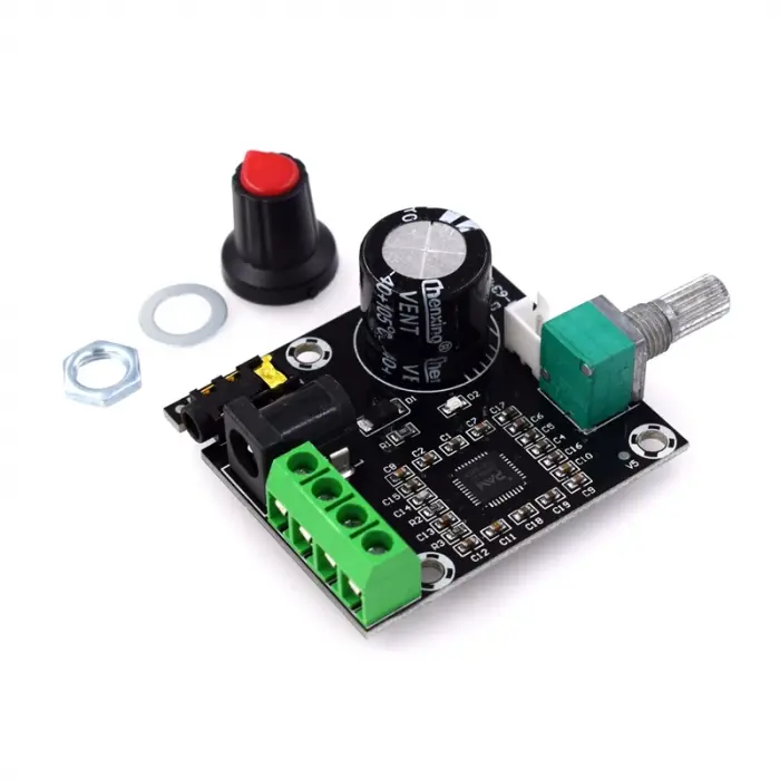 Mini PAM8610 XH-M12012V 2×15W Çift Kanallı Dijital Amplifikatör Kartı