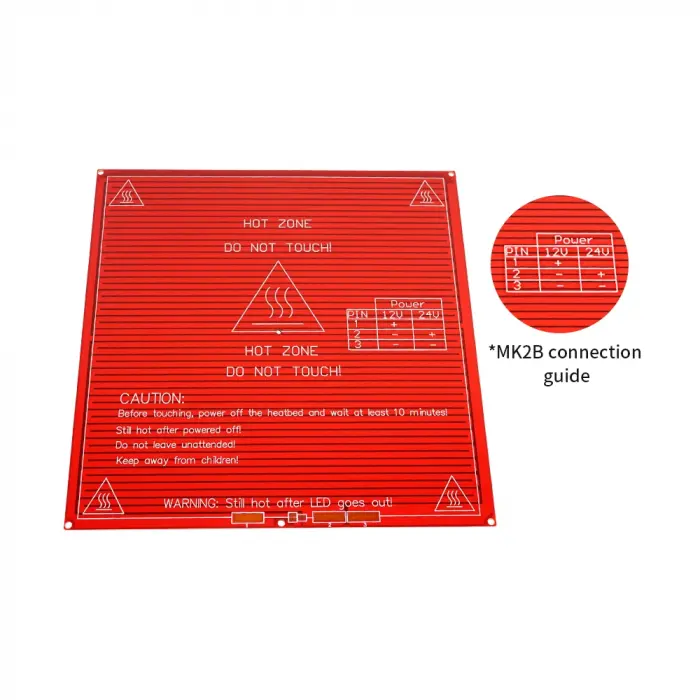 MK2B PCB Isıtıcı Levha