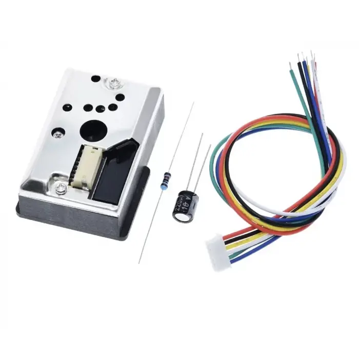 PM2.5 GP2Y1010AU0F Toz Duman Algılama Sensörü(Kablo,Kapasitör ve Direnç ile)