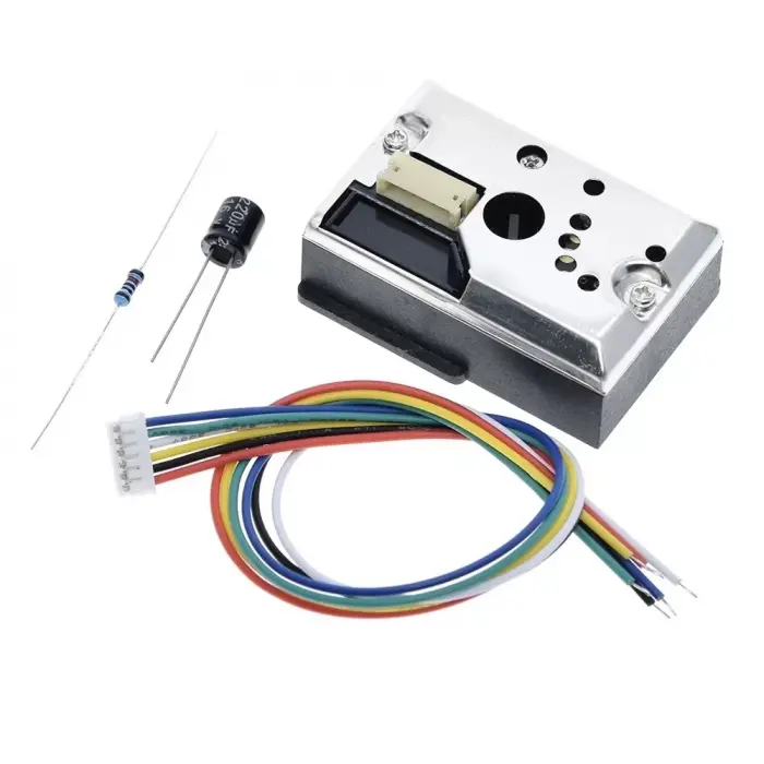 PM2.5 GP2Y1010AU0F Toz Duman Algılama Sensörü(Kablo,Kapasitör ve Direnç ile)