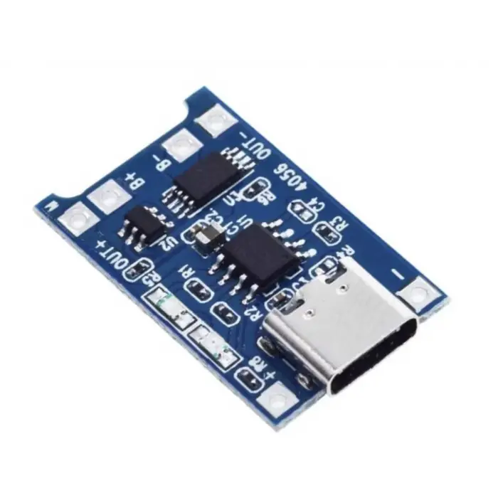 TP4056 Type-C Korumalı Şarj Modülü