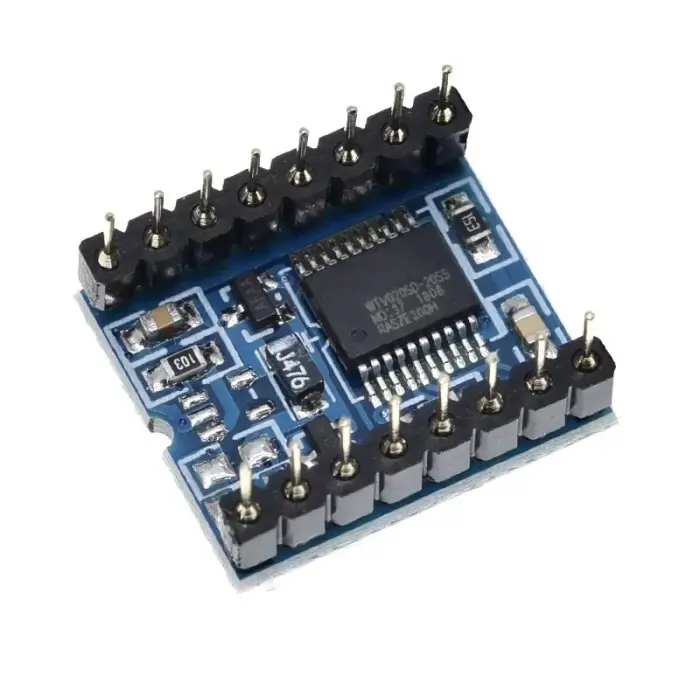 WTV020-SD-16P MicroSDli MP3 Modülü