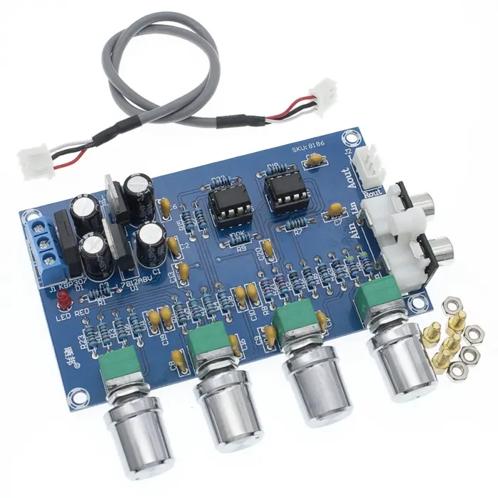 Yeni NE5532 4 Kanallı Amplifikatör Modülü