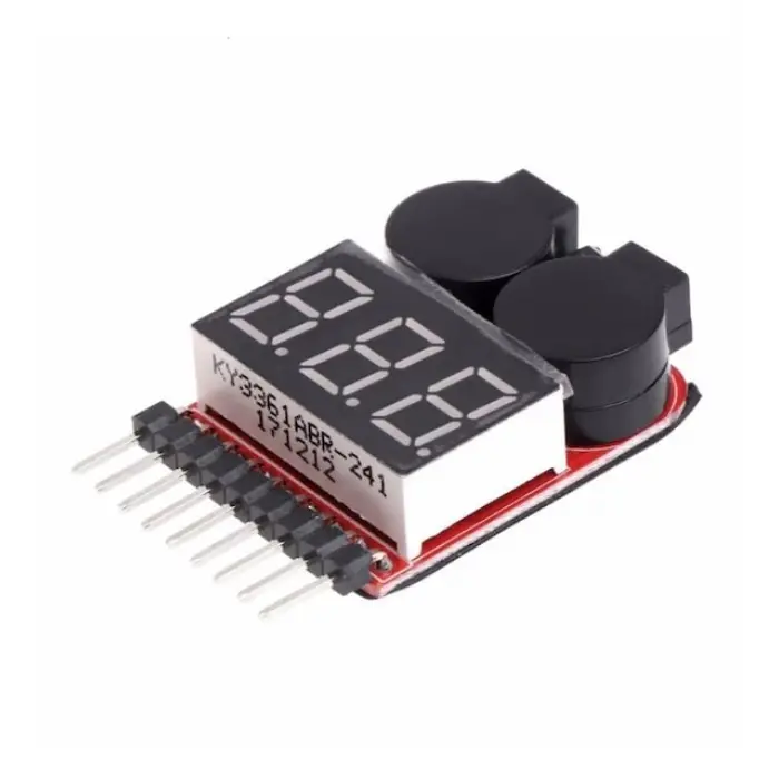 1-8S Lipo Seviye Ölçer ve Alarm Modülü