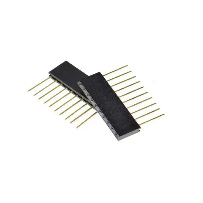 10 Pin 11mm Uzunluğunda Stackable Dişi Header