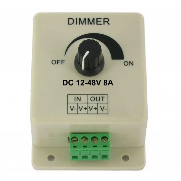 12-48V Led Dimmer 8 Amper
