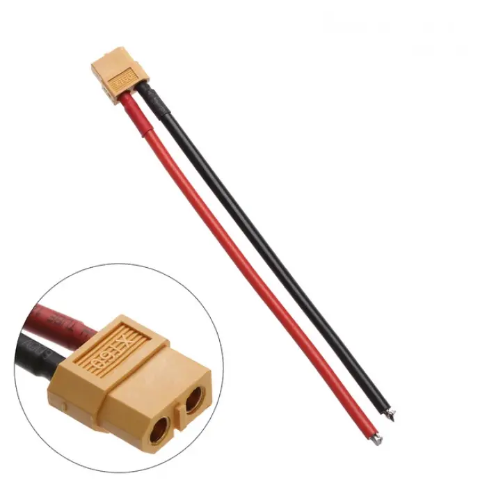 12AWG 15cm XT60 Dişi Kablo