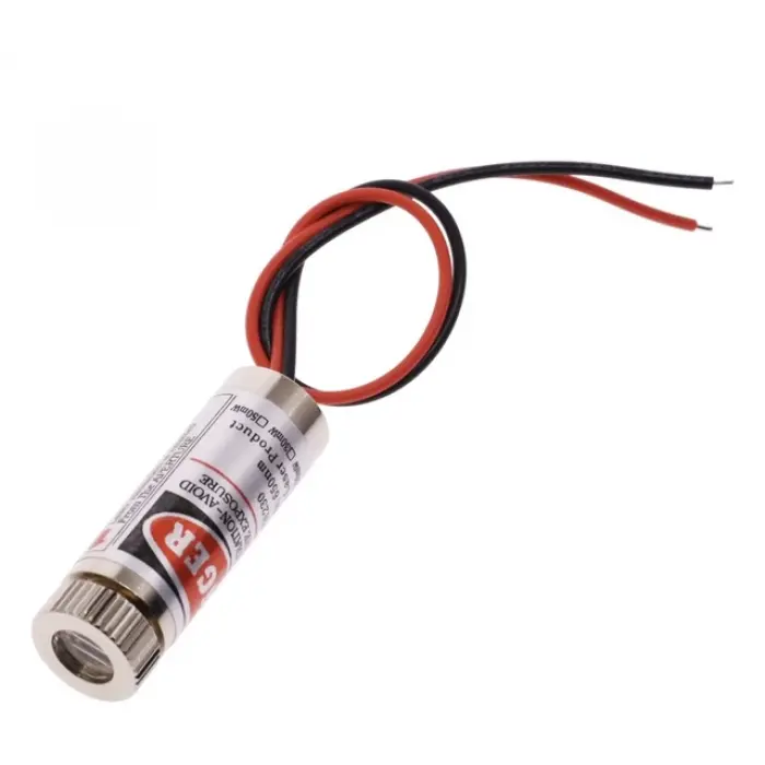 12mm 650nm 5mw Kırmızı Çizgi Kafalı Lazer