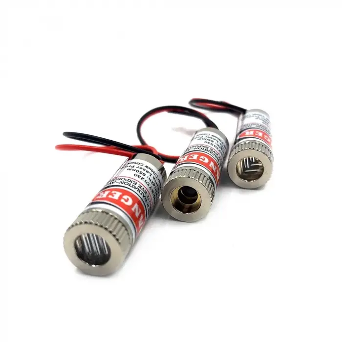 12mm 650nm 5mw Kırmızı Çizgi Kafalı Lazer