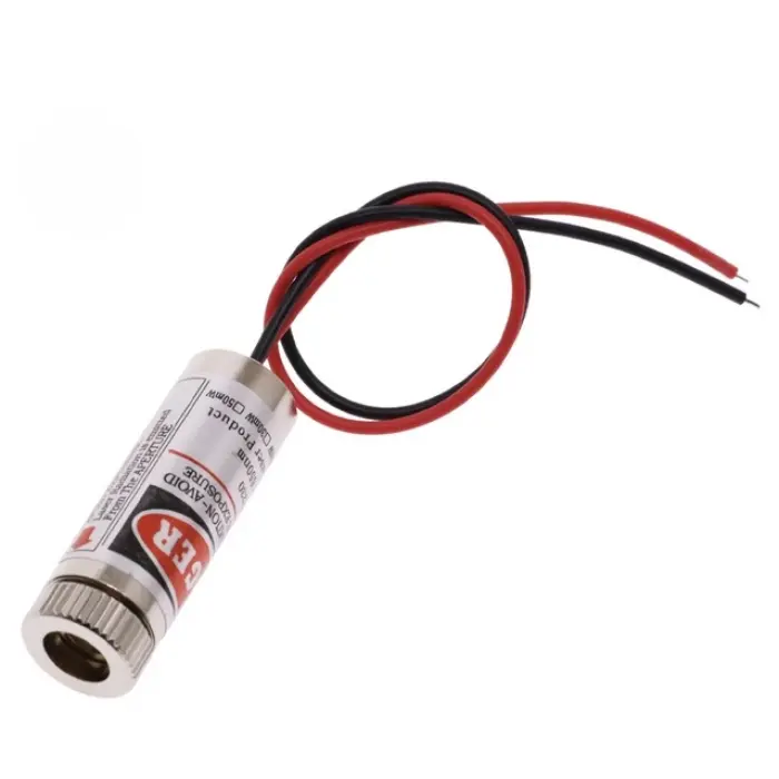 12mm 650nm 5mw Kırmızı Nokta Kafalı Lazer