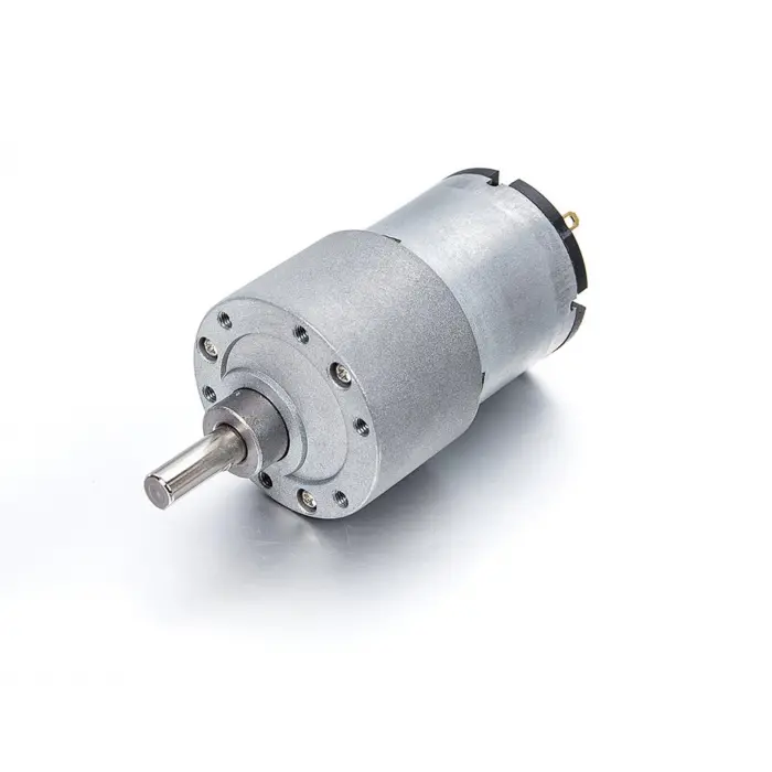 12V 100RPM 37mm Redüktörlü DC Motor