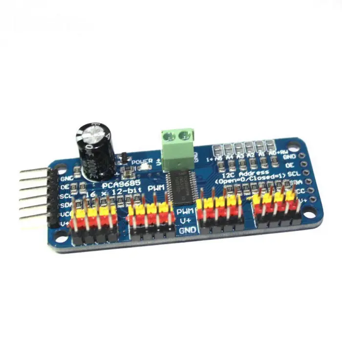 16 Kanallı PWM Servo Sürücü Modülü