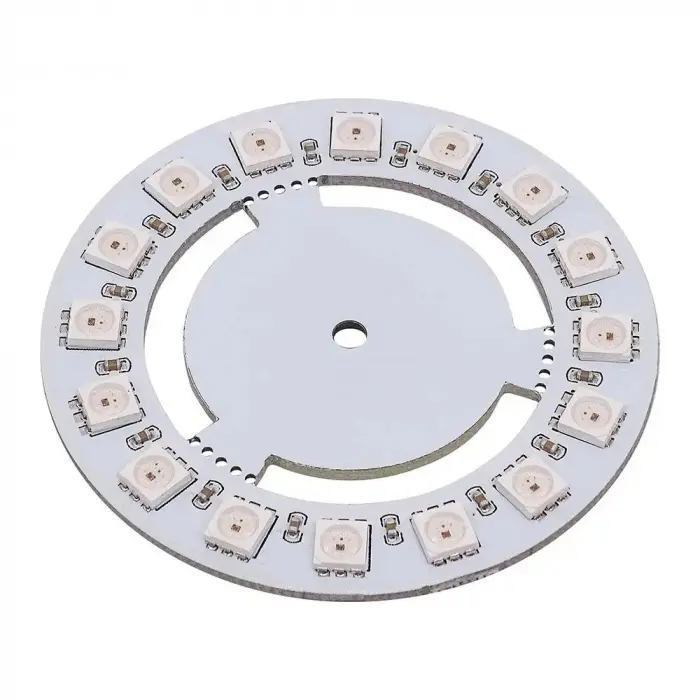 16 LEDli WS2812 5050 RGB LED Modülü