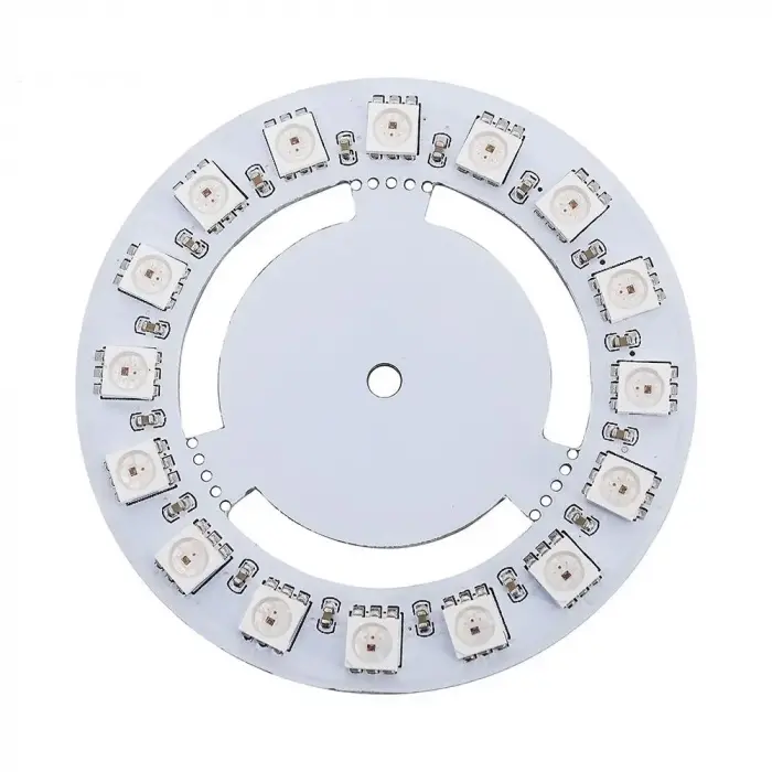 16 LEDli WS2812 5050 RGB LED Modülü