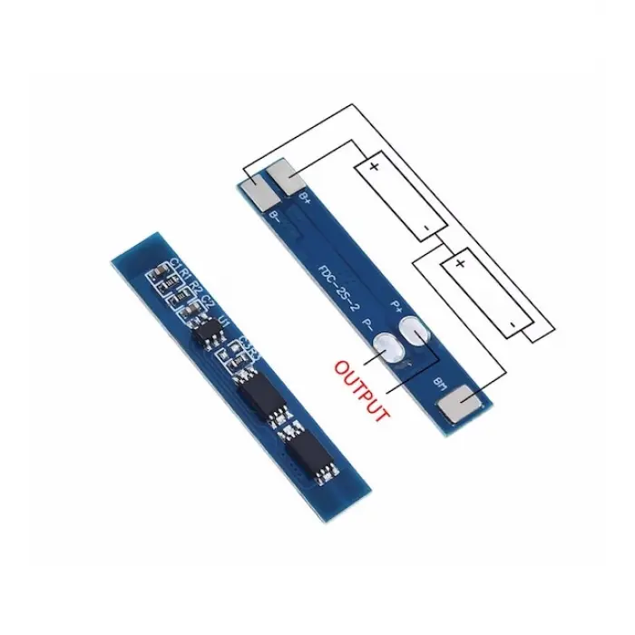 18650 2S 12V Lityum Batarya Koruma Kartı