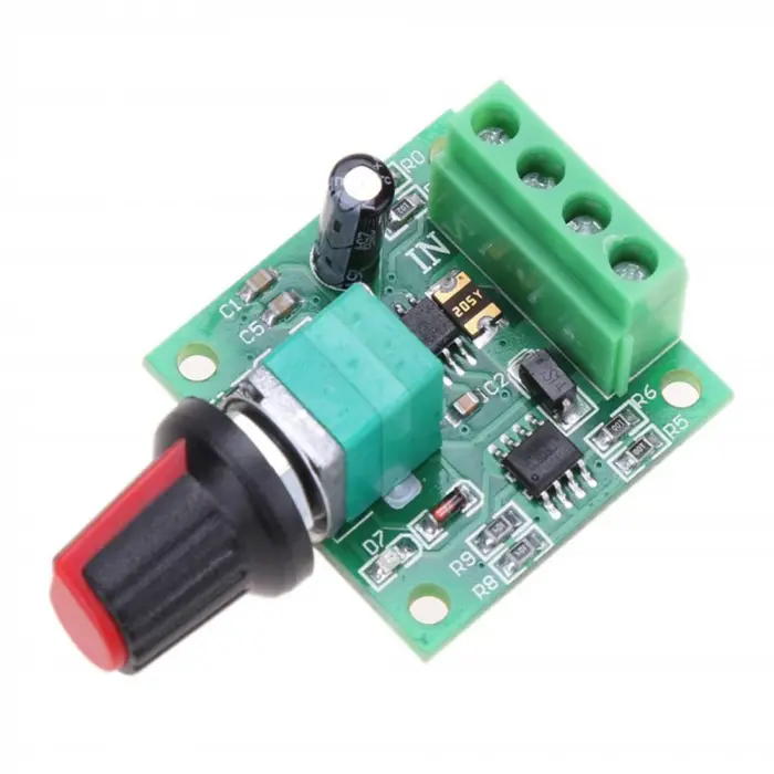 1.8V,3V,5V,6V,12V 2A PWM DC Motor Hız Kontrol Modülü