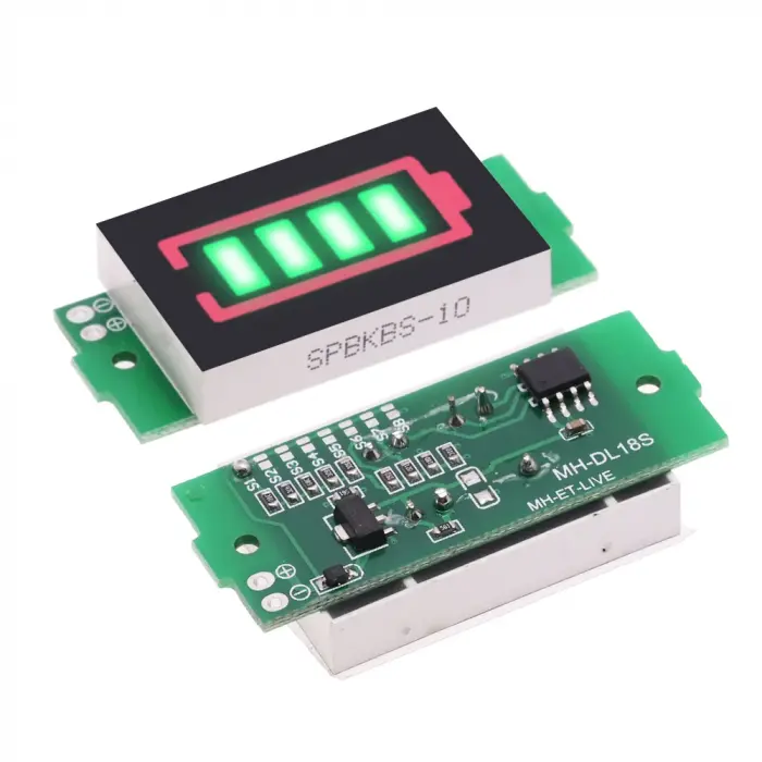 1S Lityum Batarya Kapasite Göstergesi Modülü