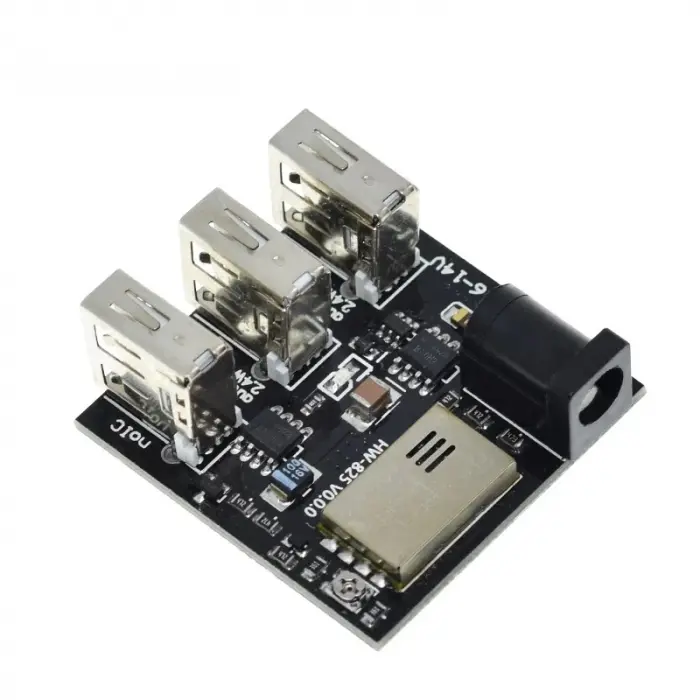 3 USBli 9V/12Vdan 5Va 8A Mini Powerbank Şarj Kartı