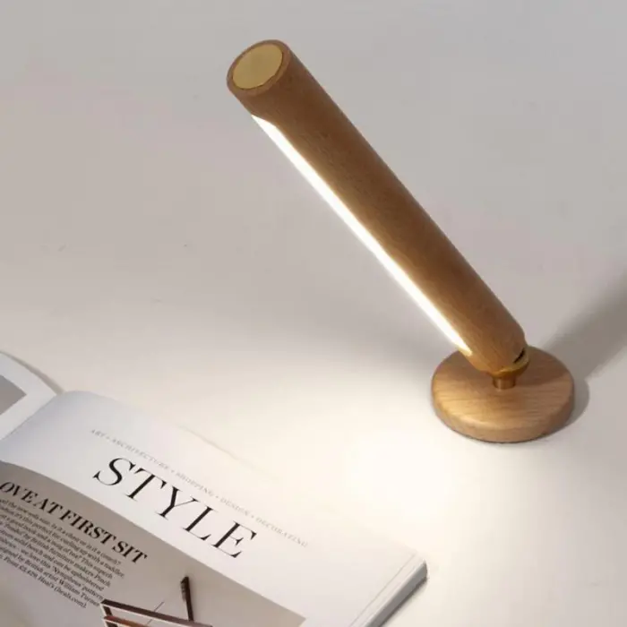 360 Derece Dönebilir Şarjlı Led Lamba