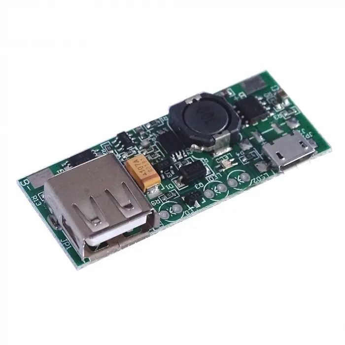 3.7Vdan 5Va 1A Lityum Batarya Telefon Şarj ve Deşarj Modülü (Korumalı)