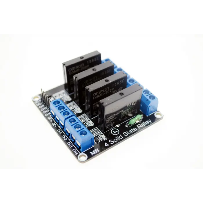 5V 4 Kanallı Solid State Röle Modülü