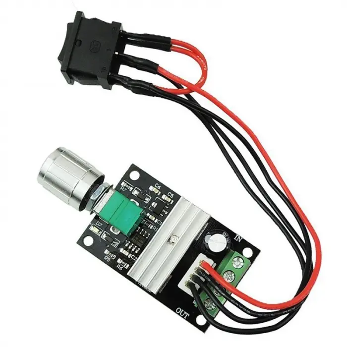 6V 12V 24V 3A 80W Ayarlanabilir Çift Yönlü PWM Motor Hız Kontrol Modülü