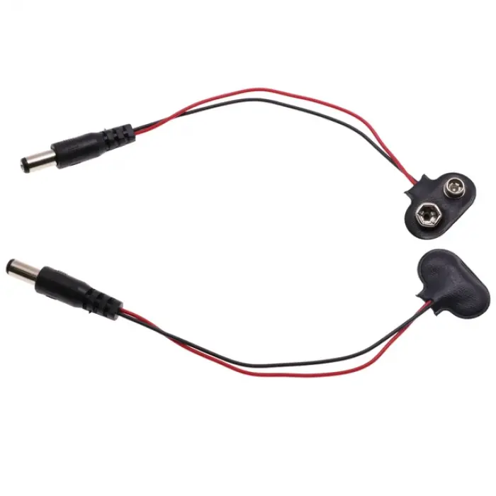 9V DC Batarya Soketi