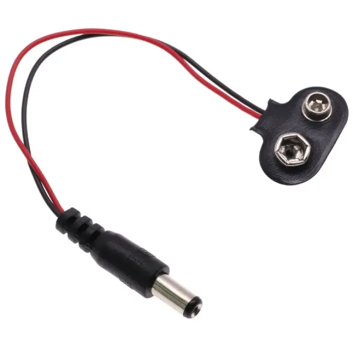 9V DC Batarya Soketi