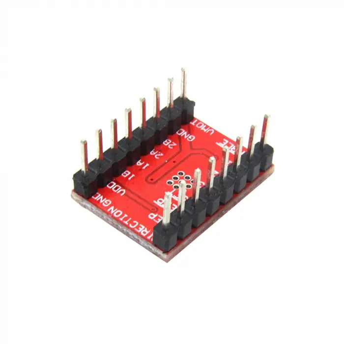 A4988 1A Kırmızı Step Motor Sürücü (Soğutucu ile)