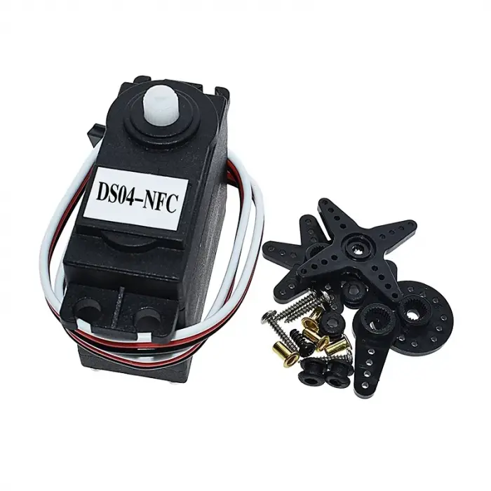 DS04-NFC 4.8V-6V DC 5.5Kg/cm 360 Derece Devamlı Dönebilen Servo Motor
