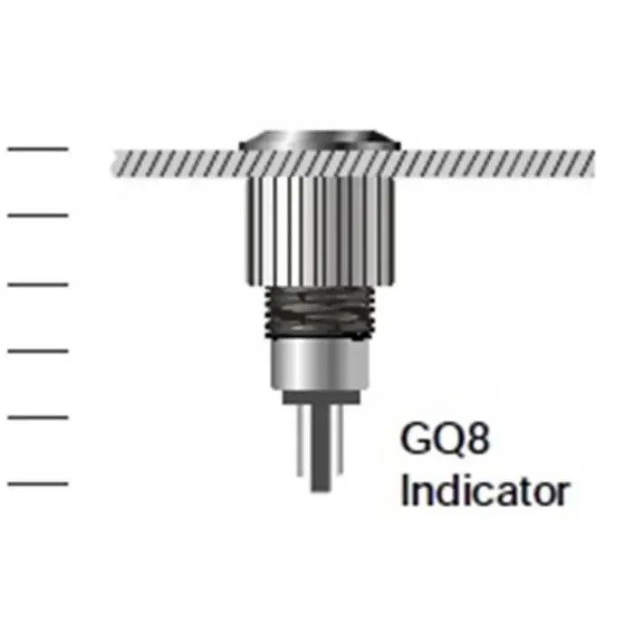 GQ8F-D 8mm Sinyal Lambası IP67