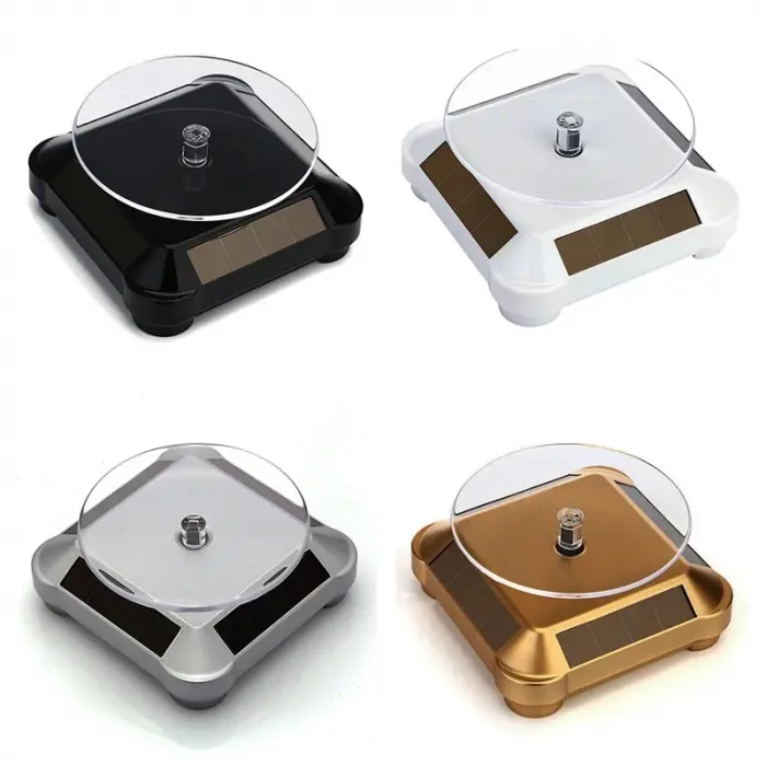 Güneş Enerjili Dönen Stand