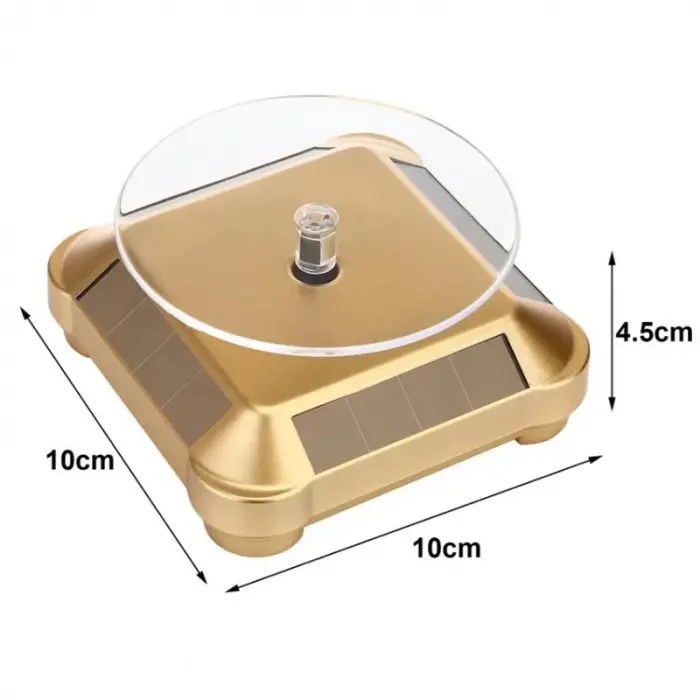 Güneş Enerjili Dönen Stand