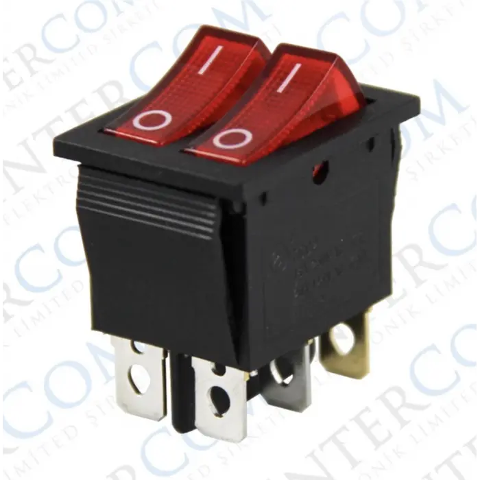 IC-101 İkili Işıklı Anahtar KCD2-2101